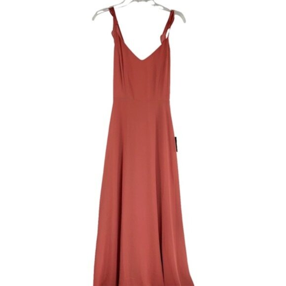 NWT Lulus Meteoric Maxi Open Back Dress - Picture 2 of 6